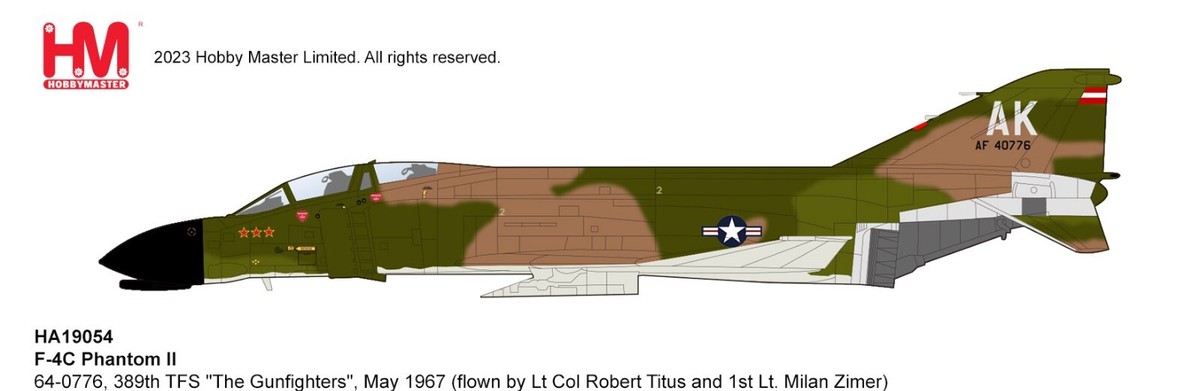 ハルナシトリィ・モルフォ　FFR F-4C Phantom II 64-0776, 389th TFS 