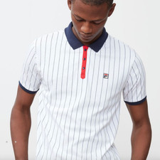 fila striped polo