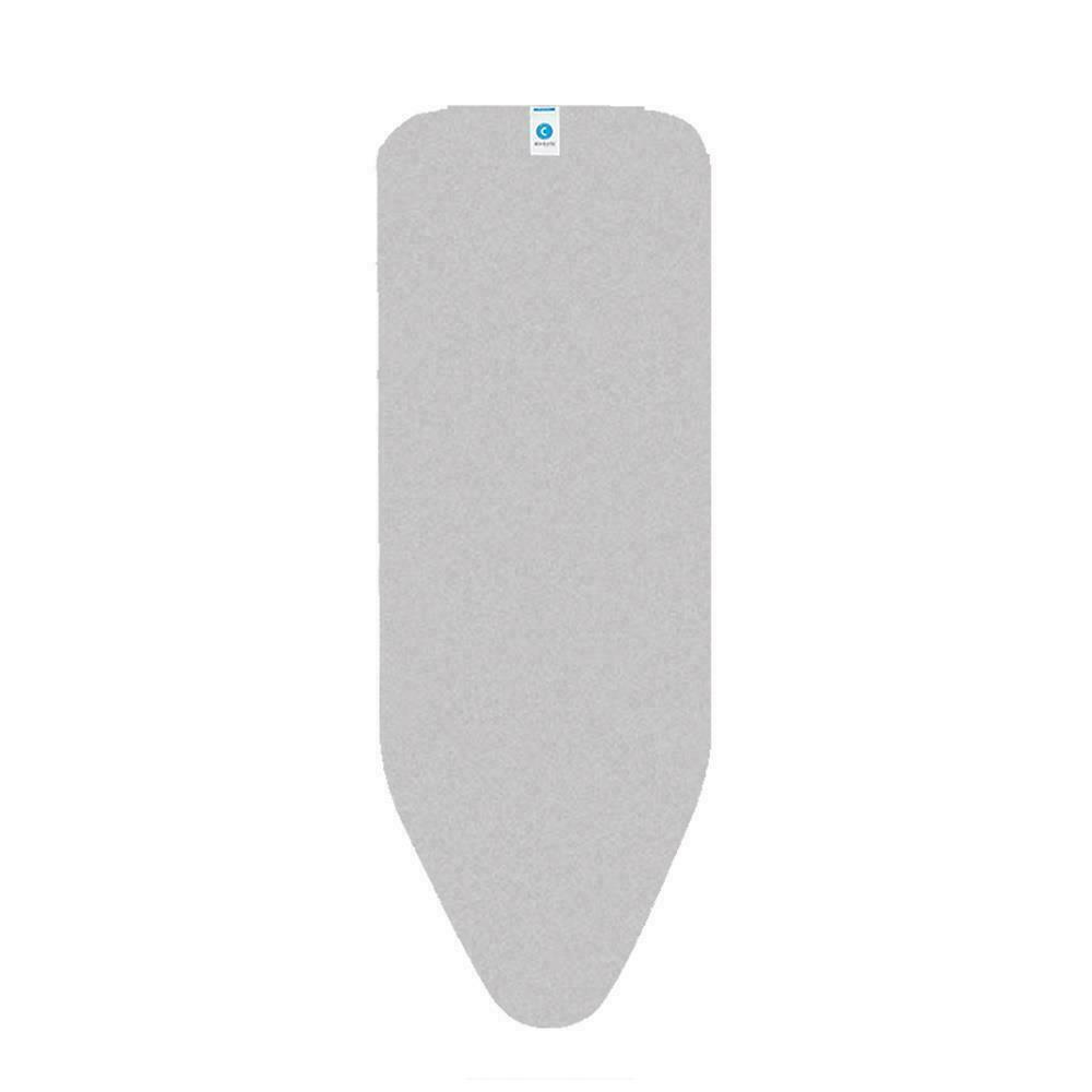 Brabantia 136702 Metalized Ironing Board Cover with 2mm Foam Silver