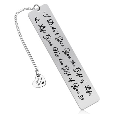 Bonus Daughter Bookmark Gift Step Daughter Adoption Graduation Christmas Gift