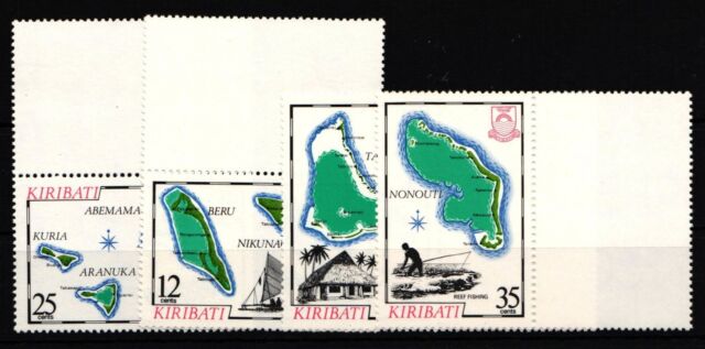 Kiribati 421-424 postfrisch Inseln von Kiribati #HY823