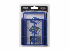 BYTECC Bracket-252B 2.5" Dual HDD/SSD Screwless Bracket For 3.5" Drive Bay Blue