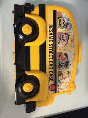 1981  Hasbro Preschool Sesame Street Car Case