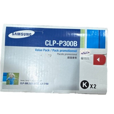 Samsung CLP-P300B Value Pack Black Toner For CLP-300 CLX-3160 CLX-2160