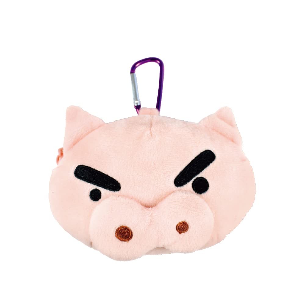 Crayón Shin-chan Buriburi Cremallera Mascota con Mosquetón