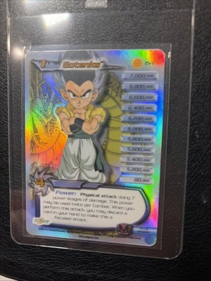 DBZ CCG Gotenks Super Saiyan 3 LV3 Foil Ultra Rare 124 Fusion Saga