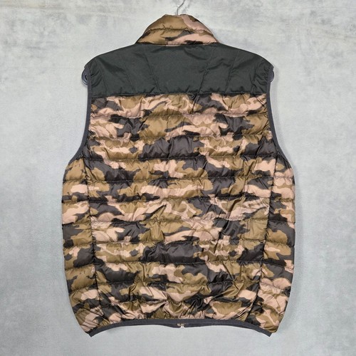 Hawke & Co mens Medium Sport Performance Puffer Vest Camo Lightweight goose down - Picture 2 of 9