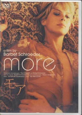 More A Film with Soundtrack by Pink Floyd DVD Japan with Bonus Filmcard