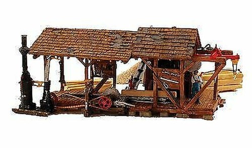 Woodland Scenics 5044 Escala HO Sawmill De Buzz - Construido Y Listo Ensamblado | Zustand: Nuevo