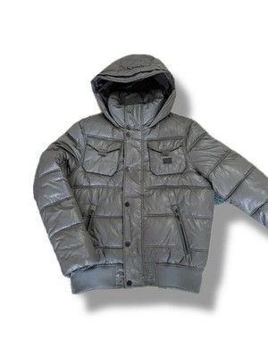 G-Star Bomber Daunenjacke Grau Größe L