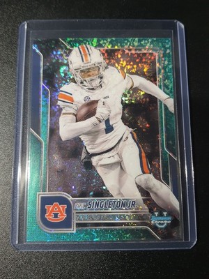 Eric Singleton Jr. - Bowman University 2025 - Auburn Tigers - Aqua Mini - /325