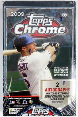 Hobby Box 2009 Topps Chrome card