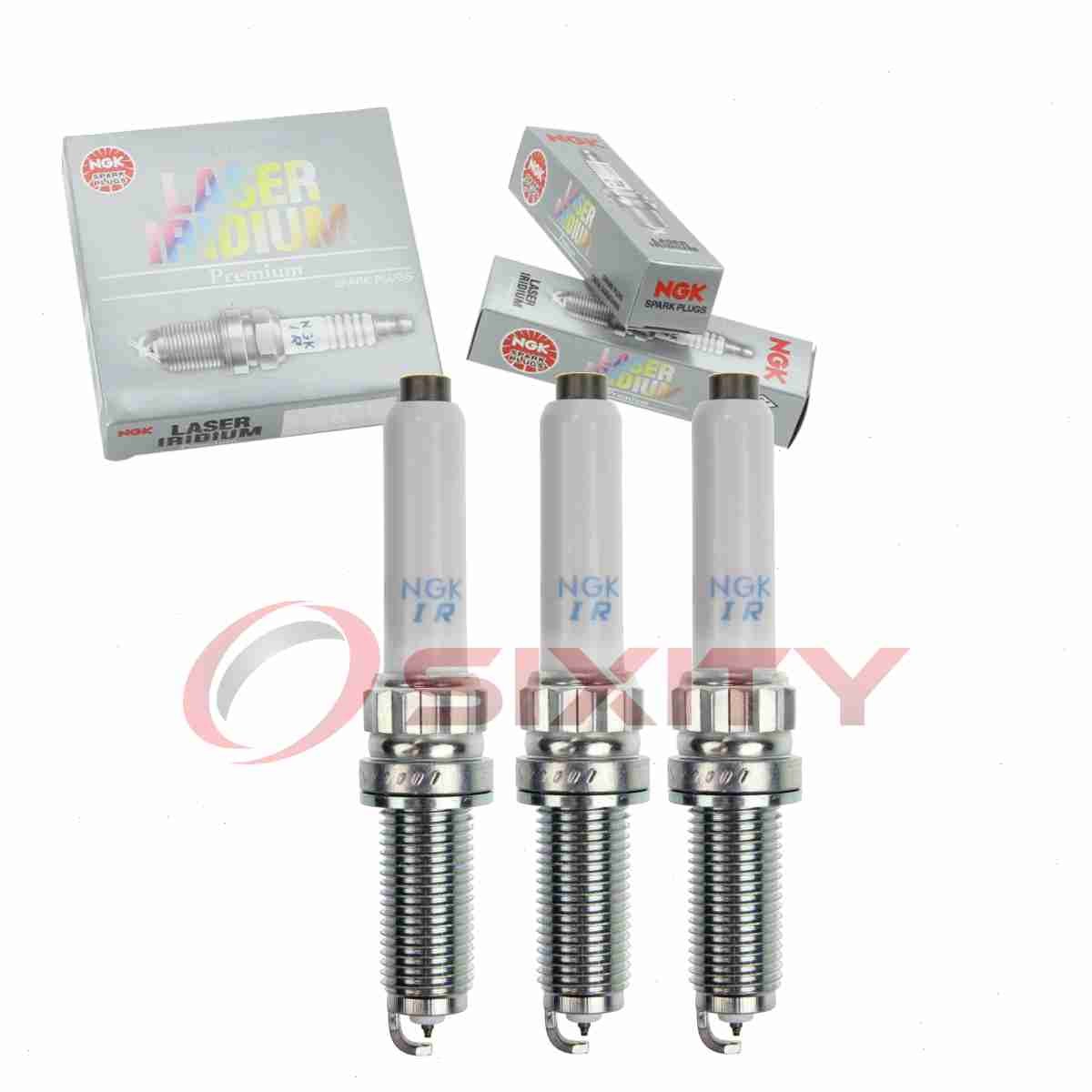 3 pc NGK Laser Iridium Spark Plugs for 2014-2019 Mini Cooper 1.5L L3 vr