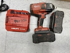Hilti SIW8-22 22V NURON 1/2" Brushless Impact Wrench w/ Charger+2 Batteries