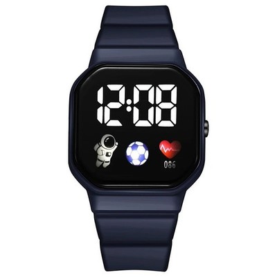 Kids LED Digital Watch Waterproof Sports Silicone Boys Girls Wristwatch