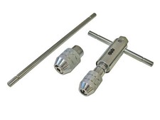 Image of Faithfull Tap Wrench Ratchet Set M4 - M10