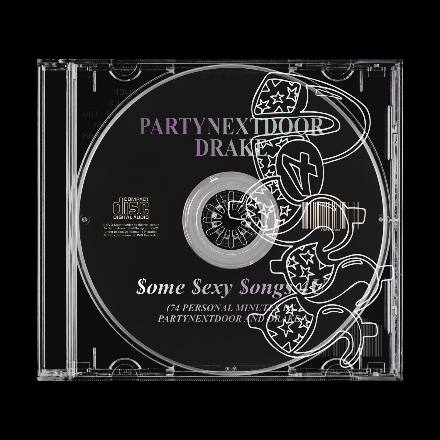 Drake PARTYNEXTDOOR $ome $exy $ongs 4 U (CD)