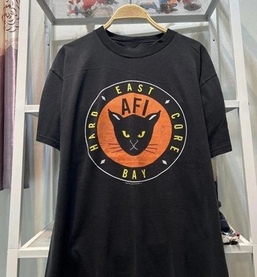 AFI Band Tshirt Basic Black Short Sleeve Cotton T-shirt Unisex S-5XL HD578
