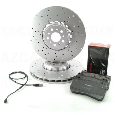 FÜR BMW M5 F90 M8 F91 F92 F93 COMPETITION BREMSSCHEIBEN BREMBO BELÄGE VORNE 395mm