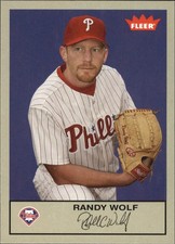 2005 Fleer Tradition Gray Backs #151 Randy Wolf - BB