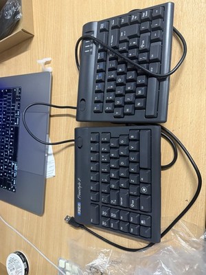 Kinesis Freestyle2 Ergonomische USB Tastatur PC VIP3 Lifter 9'' KB820PB-US