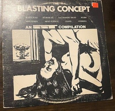Punk Compilation SST Records The Blasting Concept LP 12'' Vinyl 33RPM SST 013 VG+