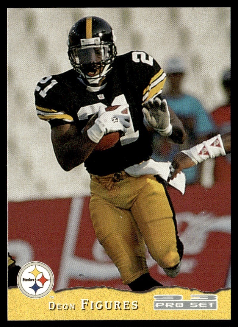 1993 Pro Set Deon Figures Pittsburgh Steelers #360