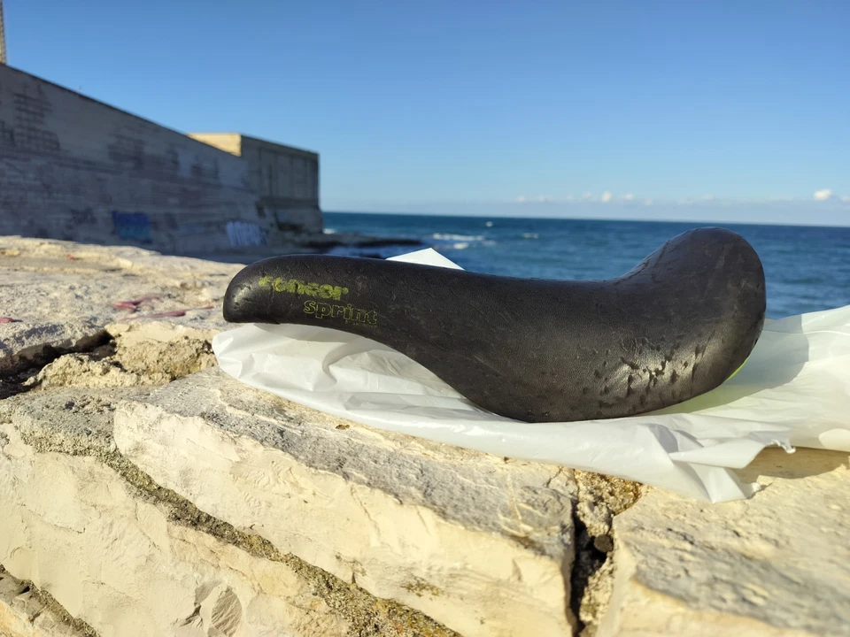 NOS SAN MARCO CONCOR SPRINT VINTAGE SADDLE SHELL SEAT TIME TRIAL — 第 3/4 张图片