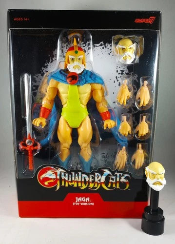 Super7 Thundercats ULTIMATES! Jaga (Toy Version) with exclusive bonus head!