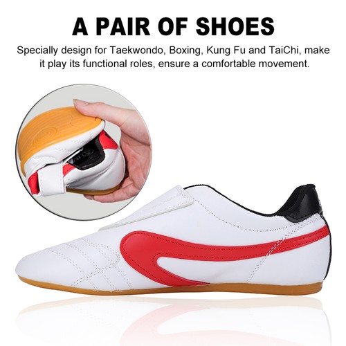 Unisex Taekwondo Boxen Kung Fu Tai Chi Sport Gym Schuhe Für Erwachse 3L4J - Bild 14 von 24