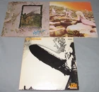 LED ZEPPELIN; 3 LP Lot; Self-Titled (I), Untitled (IV), HOUSES OF THE HOLY