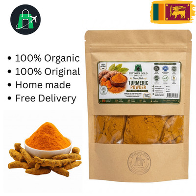 Premium Quality Sun-Dried Turmeric Powder | Authentic Traditional Spice | Pure