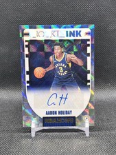 7943F 2018-19 Panini NBA Hoops - Rookie Ink Aaron Holiday #RI-AH (AU, RC)