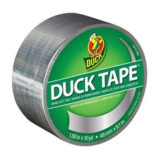 Duck Brand Metallic Duct Tape: 1.88 in. x 30 ft. Chrome 