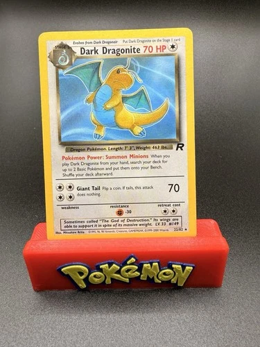 Dark Dragonite 22/82  Team Rocket Regular Pokemon TCG MP