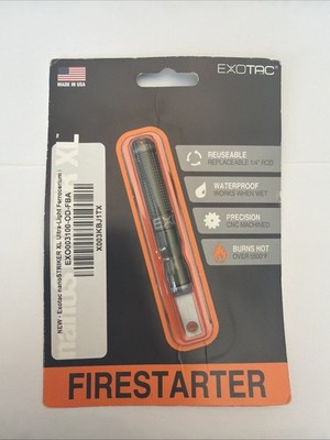 Exotac nanoSTRIKER XL Ultra-Light Ferrocerium Rod Firestarter