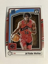 Ja'Kobe Walter 2024-25 Panini Donruss Optic Rated Rookie #283 Toronto Raptors RC
