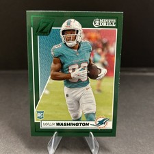 2024 Panini Zenith - Rookies Malik Washington #172 Two Minute Drill (RC)