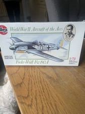 Airfix World War II Aircraft Aces Josef Pips Priller Focke Wulf FW 109A 1/72 S2