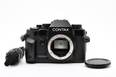 [Near Mint] CONTAX RX 35mm SLR Film Camera Body Black w/ body cap (LCD leak)