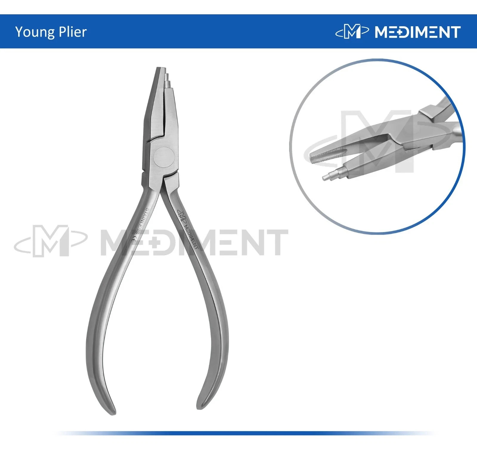 Dental Young Plier Braces Arch Bending Loop Forming Ortho Ortodoncia Alicates