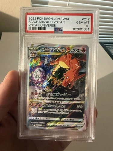 2022 POKEMON JPN SWORD & SHIELD VSTAR UNIVERSE FULL ART/CHARIZARD VSTAR PSA 10