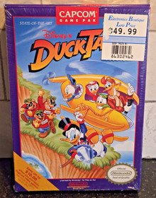 Disney's DuckTales (Nintendo NES, 1989) CIB -Beautiful Box still in Plastic wrap