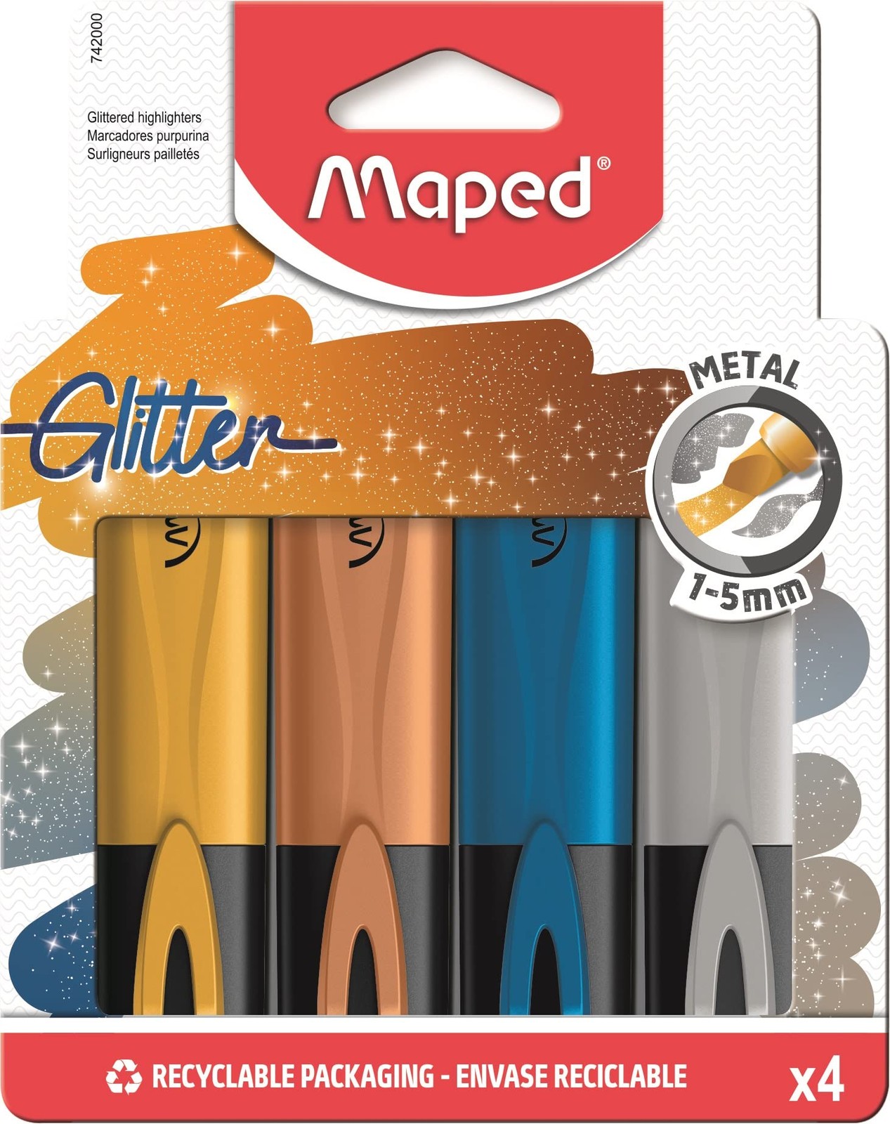 Maped - FLUO PEPS - 4 4 3990₽