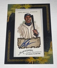 Curtis Granderson Cards, Rookie Cards and Autographed Memorabilia Guide 17