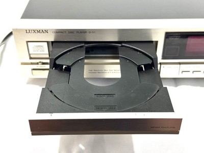 Luxman D-01 CD Player Vintage Japan Tested Working Cleaned Laser