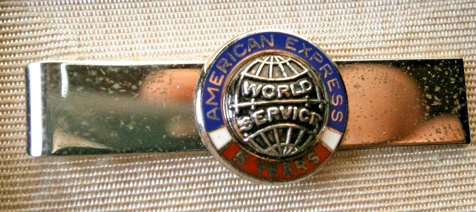 (4) Clipes de gravata vintage de prata esterlina, 1 3/4 pol. até 2 pol. largura, pesa 30 gramas - Imagem 2 de 4