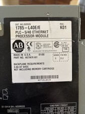 Allen Bradley 1785-L40E /E PLC-5 EtherNet/IP PLC-5/40E 48K Word SRAM Processor