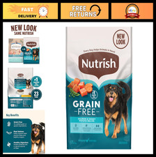 Grain Free Dry Dog Food, Salmon & Sweet Potato Recipe, 23 lb Bag - Healthy Pet N 3.22 per pound