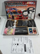 Motorworks 1:43 Super Speedway NASCAR Stock Car Slot Car Set 24 Jeff G 32 Ricky